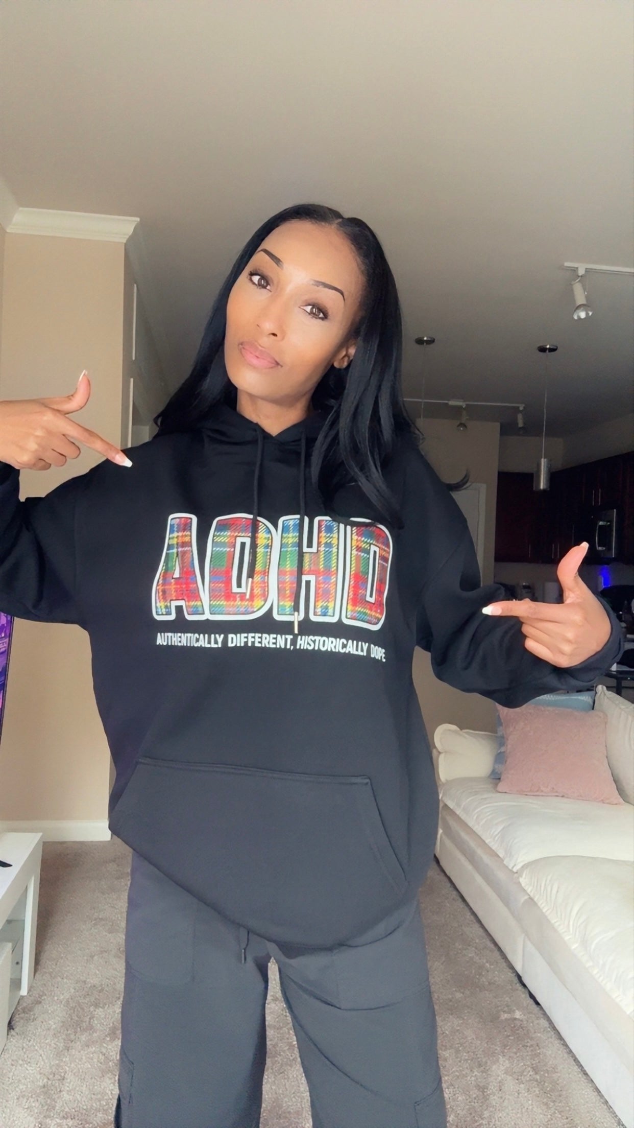 ADHD Oversized Sensory Comfort Hoodie